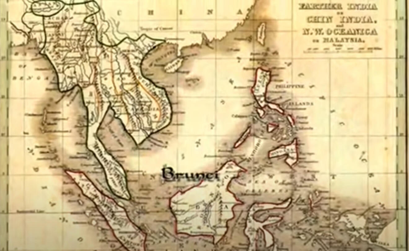 Map-Brunei Map-Brunei